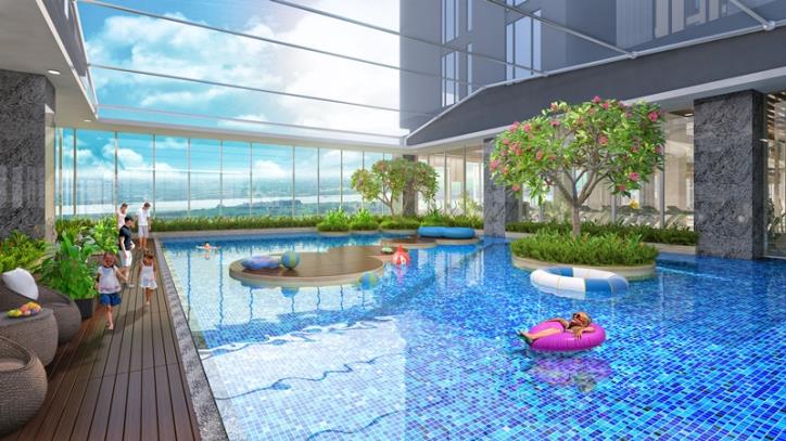 Bể bơi căn hộ cao cấp Sun Grand City Ancora Residence